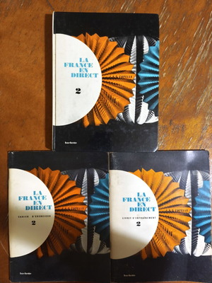 La France en direct book series used, French language