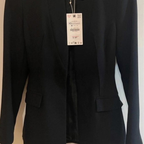 Zara blazer, black, size XS with tags