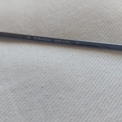 Polo Ralph Lauren metal eyeglass frame like new, blue