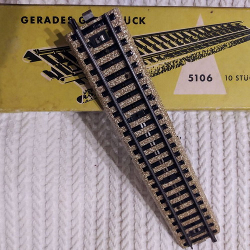 Marklin tracks like new, pack of 10 pieces