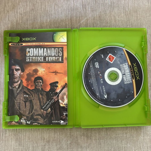 Commandos Strike Force Xbox Original English Complete used