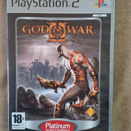 God of War 2 for Sony Playstation 2 like new, adventure game