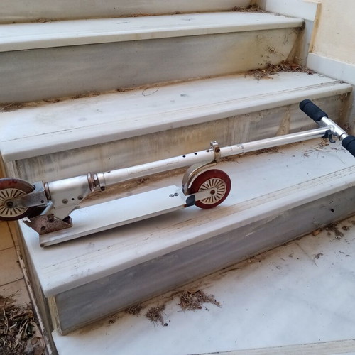 Aluminum scooter used
