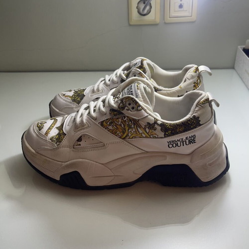 Versace Couture Women's Sneakers size 41 like new, white chunky