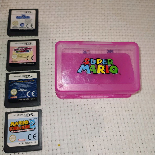 Nintendo DS 4 games used with case pack