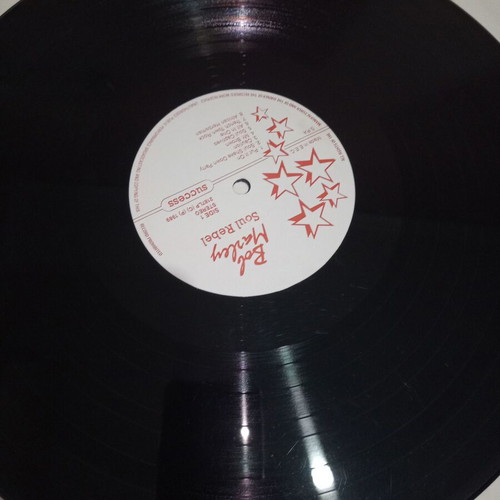 Bob Marley Soul Rebel vinyl record used, reggae