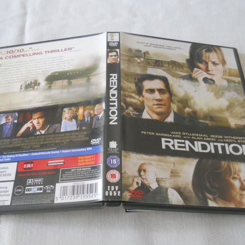 Rendition DVD used, action adventure thriller with subtitles