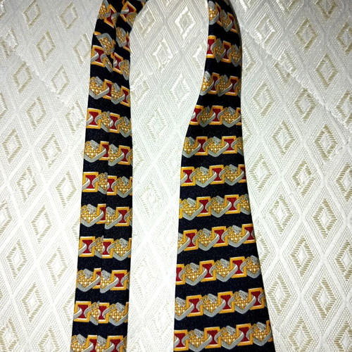 Giorgio tie like new, blue and gold