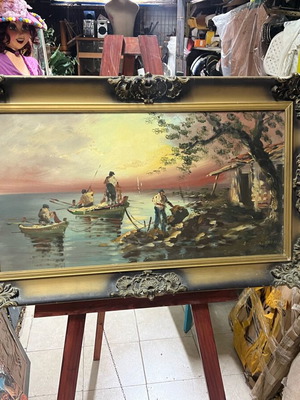 Painting frame used from 1970s 1.10x0.66