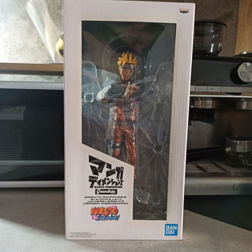 Banpresto Naruto Shippuden Grandista Manga Dimensions Naruto Uzumaki figure new