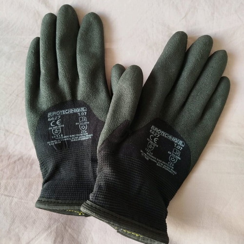 Eurotechnique 6627 work gloves new, size 7