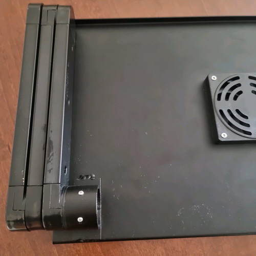 Folding laptop stand used, aluminum adjustable folding table