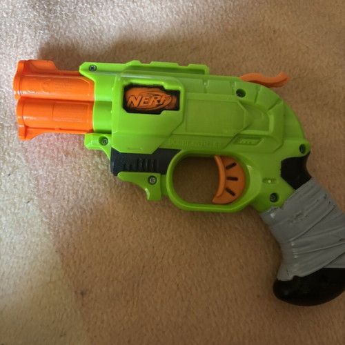 Nerf Zombie Strike Doublestrike μεταχειρισμένο όπλο βελών