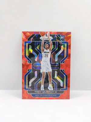 Panini Prizm Trey Murphy Red Cracked Ice Rookie κάρτα σαν καινούργιο