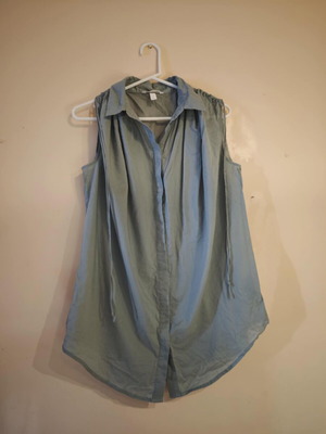 Αμάνικο πουκάμισο H&M (L)
