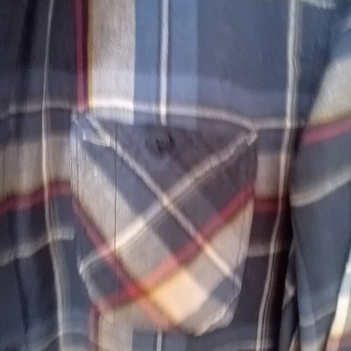 Gap men's shirt L like new, blue plaid