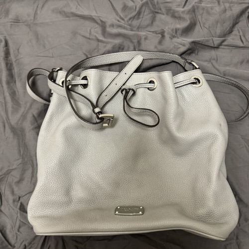 Michael Kors bucket bag gray, like new