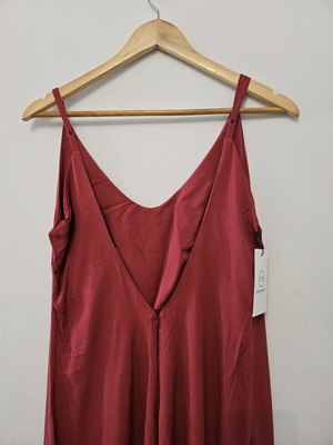 Mindyourstyle one-piece new, wide fit, dusty fuchsia color