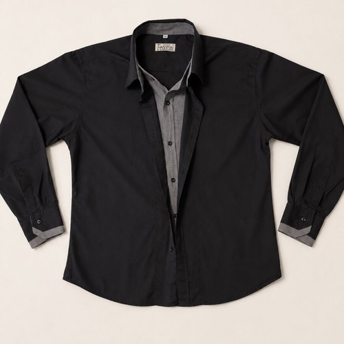 Angelo Fedonni black shirt 3XL like new