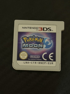 Pokemon Moon Nintendo 3DS game used cartridge only