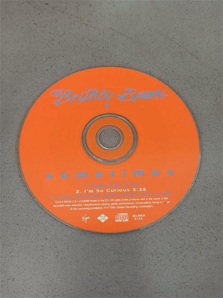  Britney Spears - Sometimes [CD Single] - choris thiki
