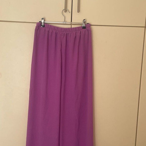Pants new, purple, made in Italy, one size