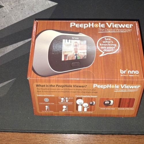 Brinno Peephole Viewer PHV1325/12 digital door viewer new
