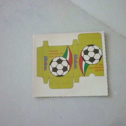 Unopened box of Yperatou football cards The Aces of Greek Stadiums new