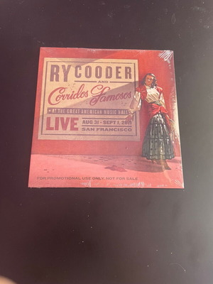 Ry Cooder Corridos Famosos Promo CD new