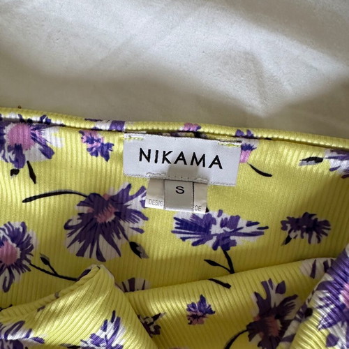 Bikini set, yellow and purple, size S
