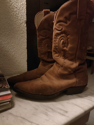 Sendra suede boots size 46 used, brown