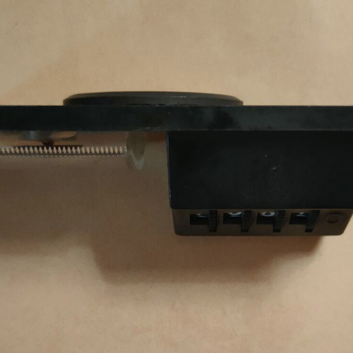 Vintage odometer and thermometer used with magnet