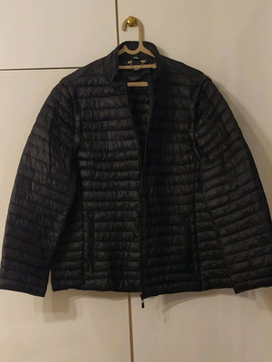 Light jacket new, black, size 56 with zipper sleeves
