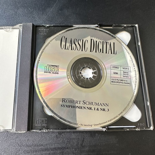 Robert Schumann Symphonies No. 1 & No. 3 Classic Digital DDD CD