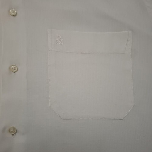 Poli Gianni White Dress Shirt size L like new