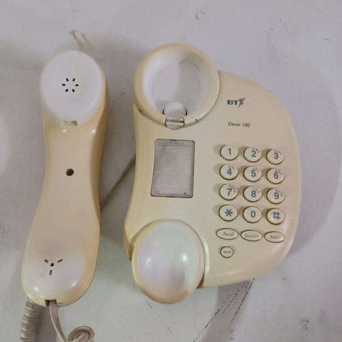 Wired BT phone model DECOR 100 used, beige