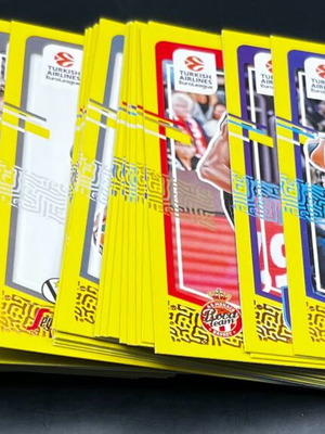 2023-24 Panini Donruss Euroleague-Yellow flood Lot