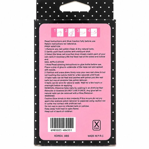 Sara Nail artificial nails set of 12 new