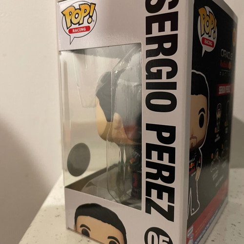 Funko Pop! Sergio Perez Oracle Red Bull Racing 05 vinyl figure new