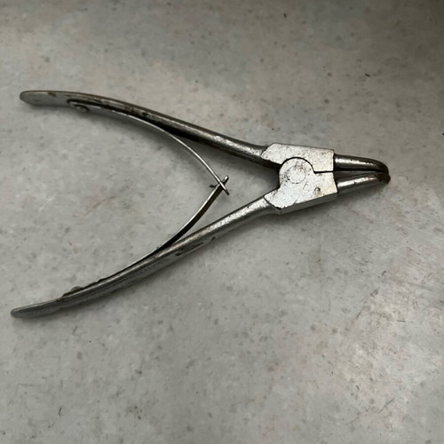Nose pliers used