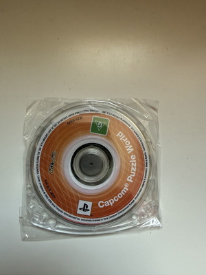 Puzzle World PSP game used, no box