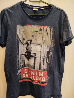 Scinn Jeans blue shirt like new, size M