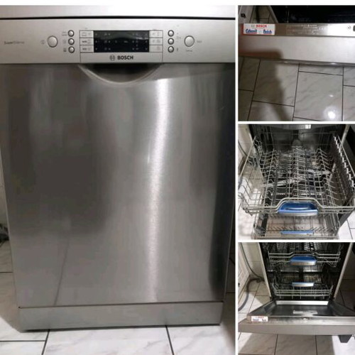 Bosch dishwasher 16 place settings, nearly like new, quiet