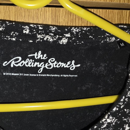 The Rolling Stones T-shirt size M like new, black