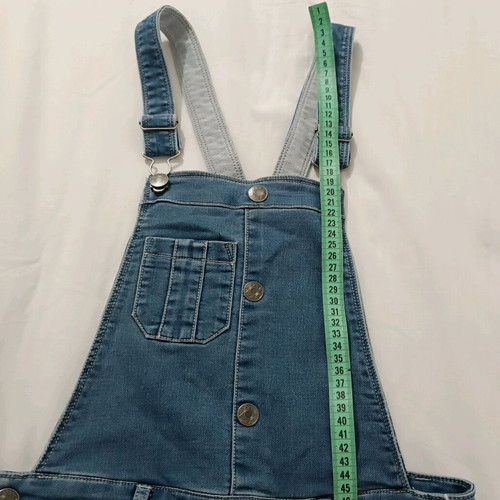Orchestra girls' denim jumpsuit 14 years like new, blue