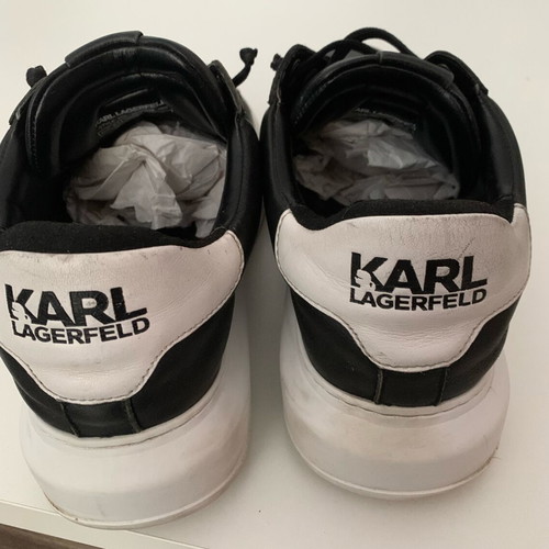 Karl Lagerfeld sneakers used, black, size 41