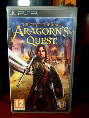 The Lord of the Rings Aragorn's Quest PSP game used, English version