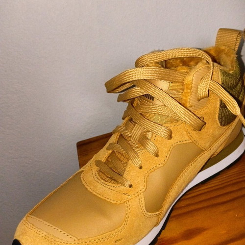 Puma men's boots like new, size 43, beige and yellow
