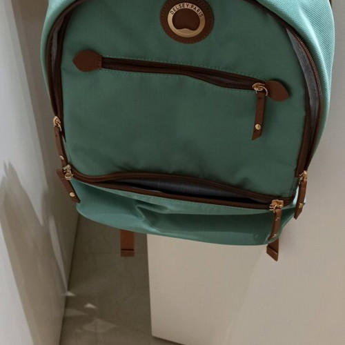 Delsey Freestyle Almond backpack like new, turquoise