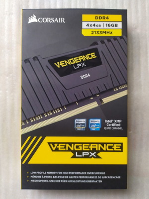 Corsair Vengeance 4x4GB DDR4 2133 RAM σαν καινούργιο